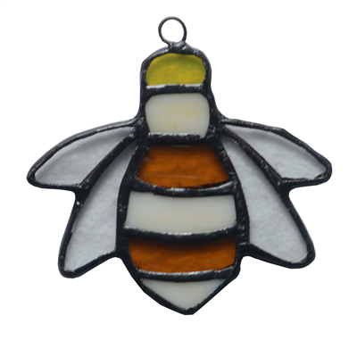 Bumble Bee Stained Glass Window Hanging Suncatcher Home Decor Gifts