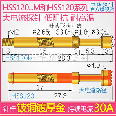 HSS120,HSS120M大电流探针