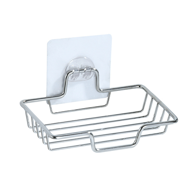 Bathroom Accessories Soap Rack Wall Mounted Sponge Dish Soap Dishes Stainless Steel Soap Holder