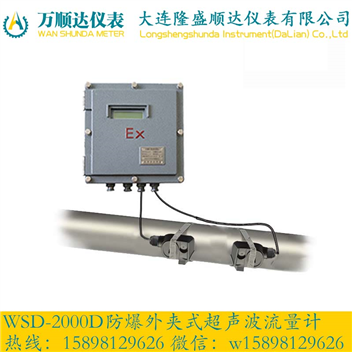 WSD-2000D防爆外夾式超聲波流量計