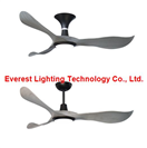 52'' DC motor ceiling fan with LED light