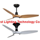 45'' DC motor ceiling fan with LED light