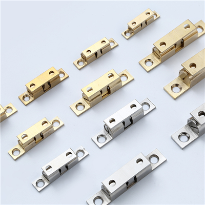 32/35/38/40/42/50/60/70MM Solid brass cabinet door catches multi-function double ball spring catch