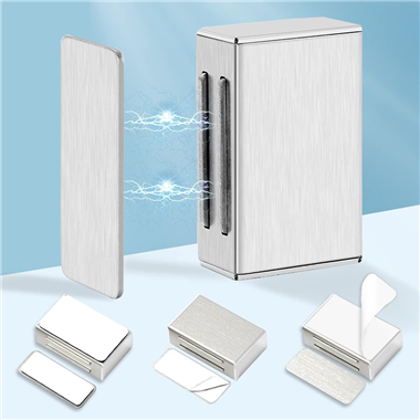 Magnetic Catch No Drilling Cupboard Magnetic Latches for Drawer Magnetic Cabinet Catch Closer Sticky