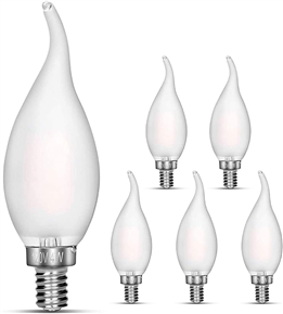 E14 C35L LED filament bulb 3w 320lm