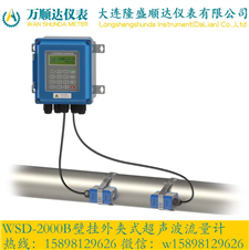 WSD-2000B壁挂外夹式超声波流量计