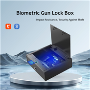 Tuya Smart Biometric Fingerprint Gun Safe Box Digital Electric Security Lock Box