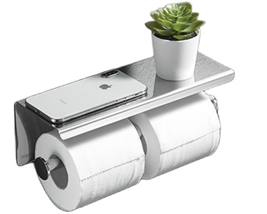 PH00040 Cell Mobile Phone Storage SUS304 Tissue Paper Dispenser Toilet Roll Holder For Washroom Bath