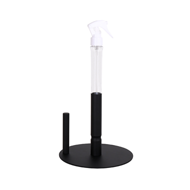 PH00010 Restaurant Kitchen Stainless Steel One Handed Roll Paper Towel Holder With Spray Bottle