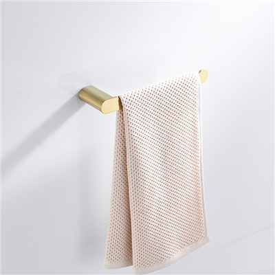 TW00011 Brushed gold bathroom accessories wall mounted stainless steel 304 towel holder
