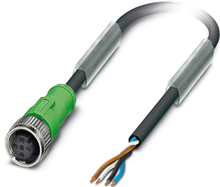 SAC-4P- 5,0-PVC/M12FS - 传感器/执行器电缆 1404408 Phoenix Contact 菲尼克斯