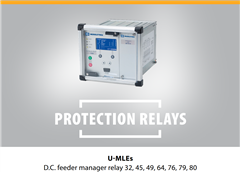 现货意大利M.S.馈线保护装置U-MLES-YC与U-MLE型配套的液晶屏