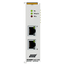 倍福EL6631-0010 | EtherCAT 端子模块，2 端口通信接口