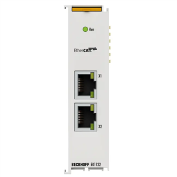 EK1122 | 2 端口 EtherCAT 拓扑扩展模块德国倍福