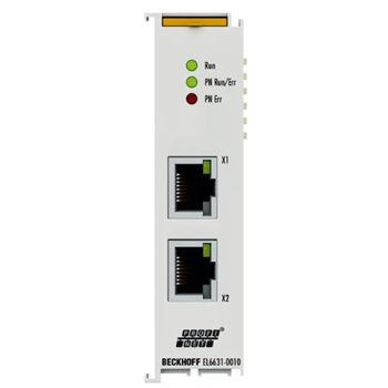 倍福EL6631-0010 | EtherCAT 端子模块，2 端口通信接口