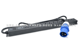   12位32A机柜式PDU防雷插座--SD320-12/PDU32A