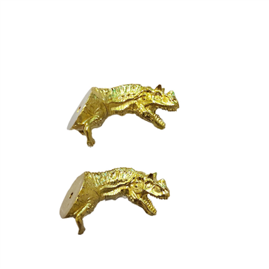 Antique Drawer Knobs Brass Dinosaur Kids Cabinet Knobs Decorative handle