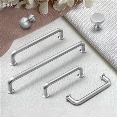 P00234 Modern style knobs furniture handles for ambry cupboard door knobs silver furniture knobs and