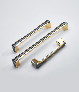 P00254Drawer Pull Zinc Alloy Kitchen Door Knobs Modern Cabinet Handle Square Furniture Hardware Cupb