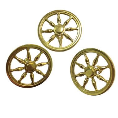 Ship Wheel Cabinet Knobs Nautical Drawer Cupboard Dresser Furniture Accessories Single Hole Pull Han