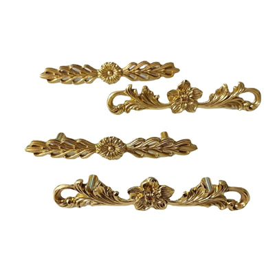 P00154 Furniture Drawer Handles and Knobs Classical Medieval Brass American-european French-style 