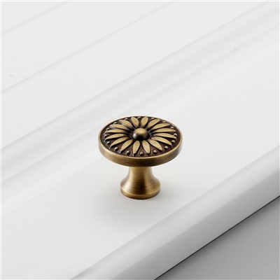 P00280 Brass Cabinet Pulls Handle Door Knobs Cabinet Kitchen Drawer Knobs