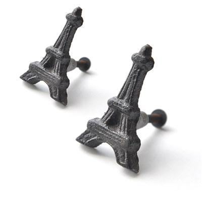 P00363 Eiffel Tower Cabinet Knobs Drawer Handle Kitchen Cupboard Pulls Handles Home Funiture Decorat