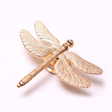 P00264 Zinc Alloy Knobs Furniture Cabinet Door Decorative Dragonfly Handle