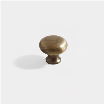 P00345 Solid Brass Knob Furniture Kitchen Cabinet Cupboard Door Round Drawer Luxury Gold Black Coppe