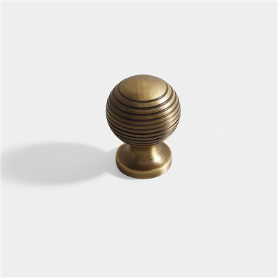 P00346 Modern Long-Term Rust Dia 28mm Brass Knob Furniture Handles Drawer Knobs Quick Install Cabine