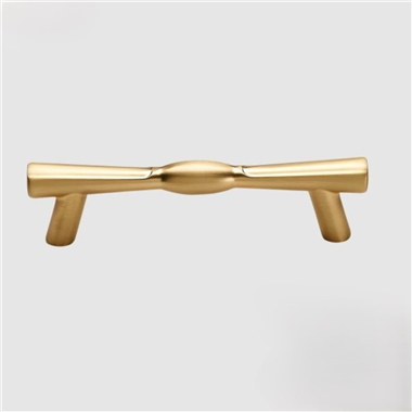 P00388 Zinc Wardrobe Pull Furniture Hardware Cabinet Gold Kitchen Drawer Handles Knobs