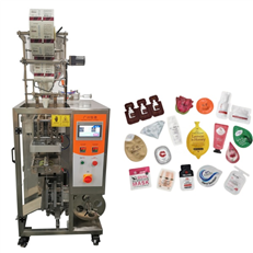 Automatic Liquid Irregular Shaped Sachet Packing Machine