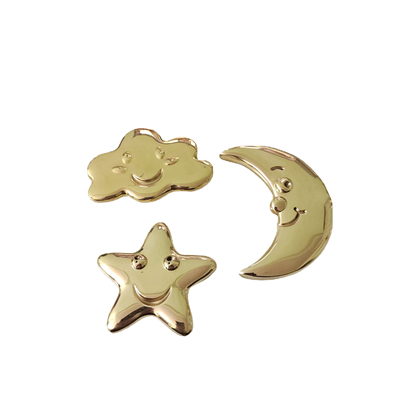 P00177 Moon Cabinet Knobs Decorative Animal Knobs Handle for Drawer Wardrobe Cupboard Dresser Furnit