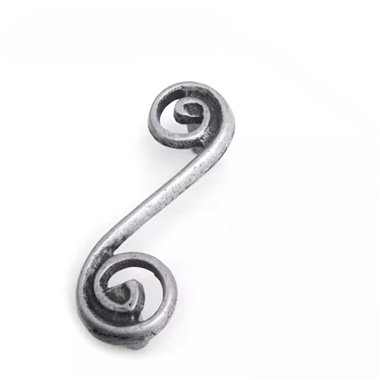 P00391 Aluminium Double Spiral Shape Cabinet Handle Knob Drawer Handle Pull Decorative  Cabinet Knob