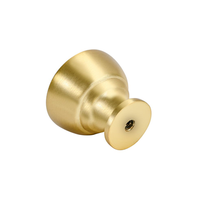 P00333 Brushed Gold Kitchen Cabinet Knobs Drawers Zinc Alloy Handle Pull Furniture Accessories 