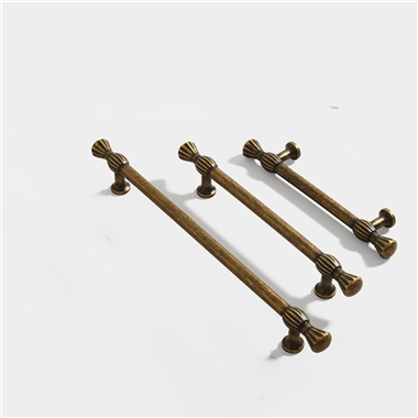 P00525 Zinc Alloy Cabinet Handles Knobs T Bar Dresser Kitchen Cupboard Hardware Furniture Door Handl