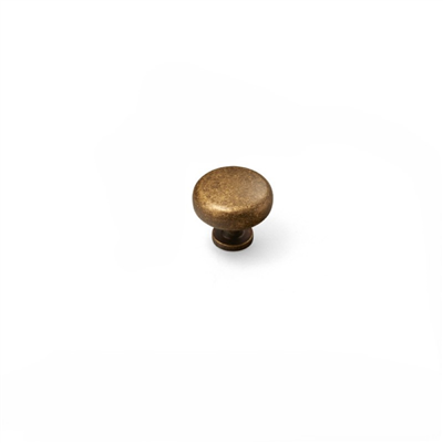 P00528-30 Zinc Alloy Bronze antique small round handle alloy drawer pull mushroom single hole Europe