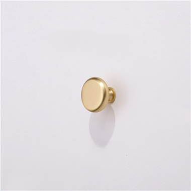 P00562 Furniture Hardware Brass & Matte Zinc Alloy Solid Drawer Round Grey Knob Cabinet Handle Knob 