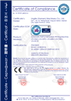 全自動絲網印刷機 CE認證書