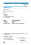 German DNV-GL Classification Society Qualification Certificate