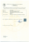 Italian RIN Classification Society Qualification Certificate