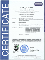EU ROHS certificate