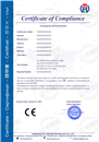常规CE证书模板