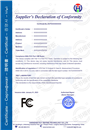 FCC Certificate Template