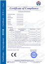 CE-RED Certificate Template