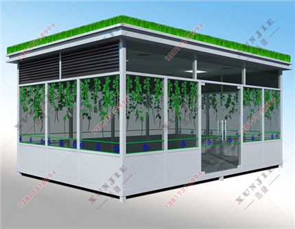 xj-x06福建吸菸室設計,福建移動吸菸房