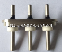 Sealing terminal block for automotive air conditioning compressor