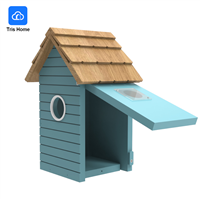 Visible Wooden Birdhouse